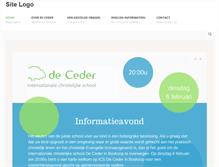 Tablet Screenshot of ceder.nl