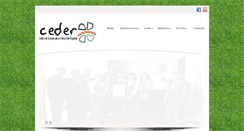 Desktop Screenshot of ceder.org.pe